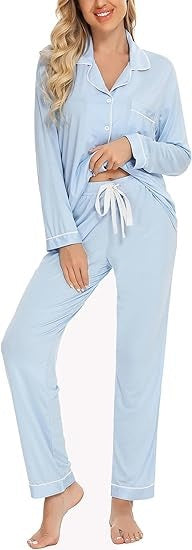 Long Sleeve Bamboo Pajama Set