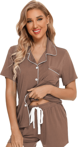 Short Sleeve Bamboo Pajama Set